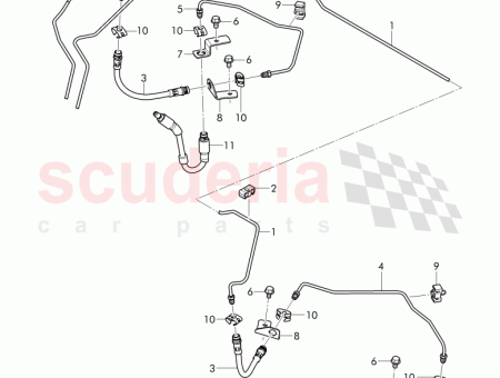 Photo of BREMSLEITUNG SPURSTANGENLENKER 3Y0 614 763…