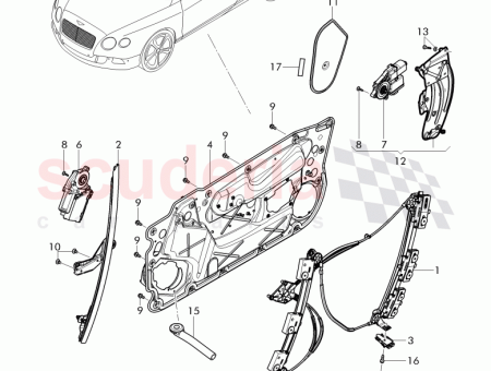 Photo of FENSTERHEBER MIT MOTOR F 3W C 069 868…