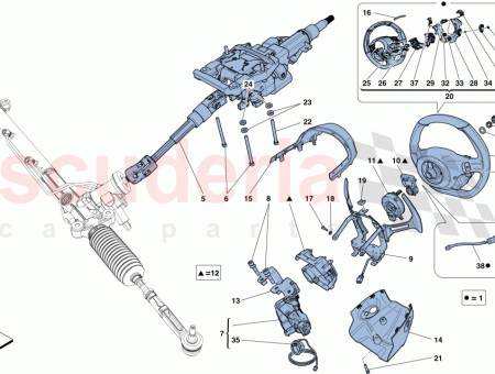 Photo of KOMPLETTES LENKRAD…