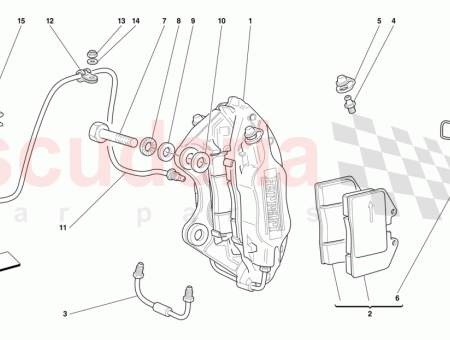 Photo of BREMSSATTEL HINTEN RECHTS MIT BEL GEN BREMBO…