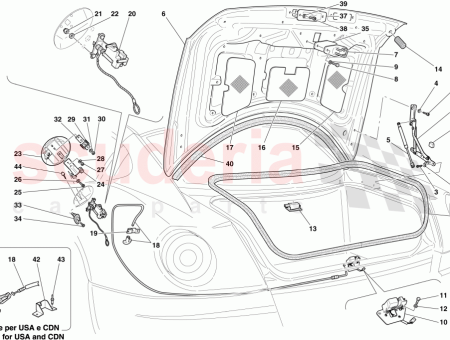 Photo of KOMPLETTES LINKES SEITENSCHARNIER…