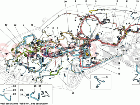 Photo of MOTOR CHASSIS MASSEVERBINDER LITZE…