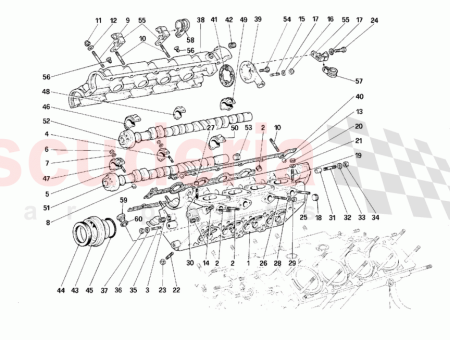 Photo of AUSPUFFNOCKENWELLE RECHTS KOMPLETT…
