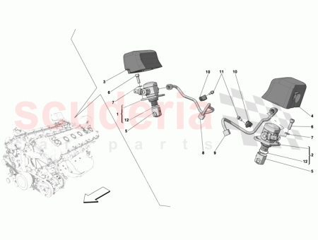 Photo of LINKE SEITE KRAFTSTOFFPUMPE…