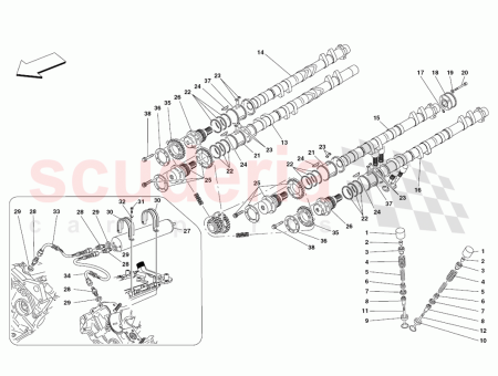 Photo of VARIABLER VENTILSTEUERUNGSEINSTELLER F R DIE EINLASSNOCKENWELLE…