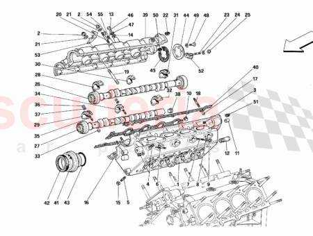 Photo of KOMPLETT RECHTE SEITE ZYLINDERKOPF…