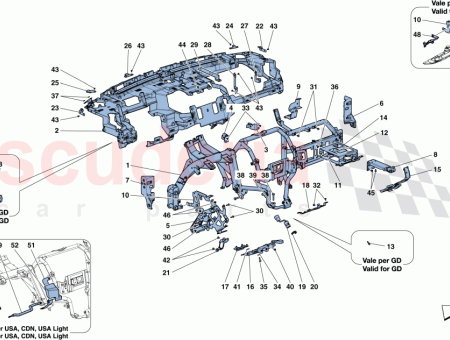 Photo of RECHTE HALTERUNG ZUR BEFESTIGUNG DES OBEREN TEILS DES…
