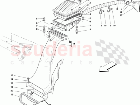 Photo of KOMPLETTER LUFTEINLASS AUF DER RECHTEN SEITE…