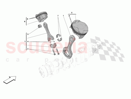 Photo of PLEUELSTANGE HALB GELAGERT…