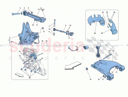 Photo of KOMPLETTER HINTERER HEBEL RECHTS…