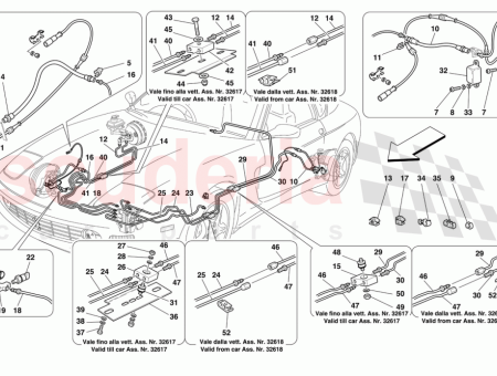 Photo of BREMSLEITUNG VOM RECHTEN ANSCHLUSSST CK ZUM DRUCKSCHALTER…