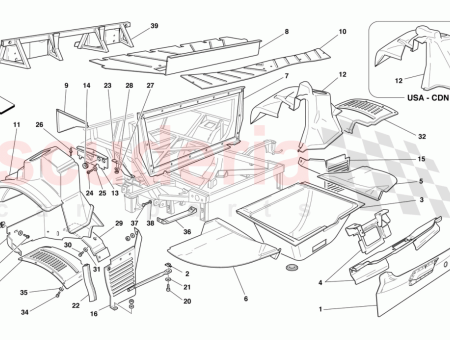 Photo of KOMPLETTE GEPR GTE R CKWAND…