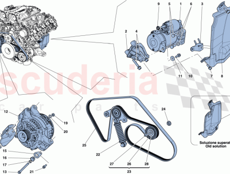 Photo of HALTERUNG F R DIE LICHTMASCHINE…