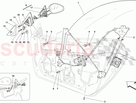 Photo of RECHTE SEITE AUSSENSPIEGELGLAS…