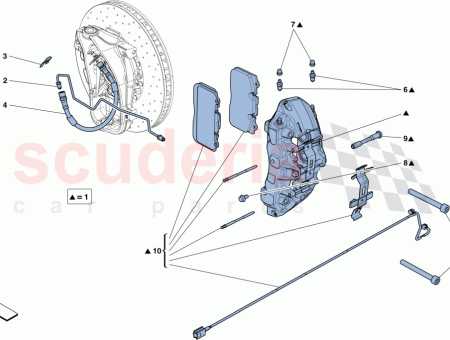 Photo of BREMSSATTEL VORNE RECHTS MIT BEL GEN…
