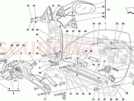 Photo of KOMPLETT LH ELEKTRISCHE FENSTERHEBEREINHEIT…