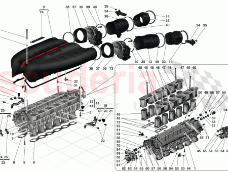 Photo of HALTERUNG F R BREMSKRAFTVERST RKERLEITUNG…