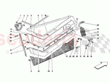 Photo of VERDECKTES MITTELPANEEL F R RECHTE SEITENT R…