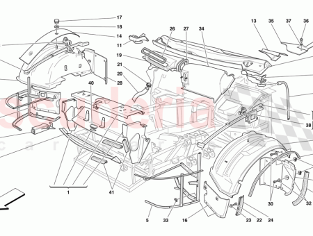 Photo of WINDSCHUTZSCHEIBE UNTERER QUERTR GER…