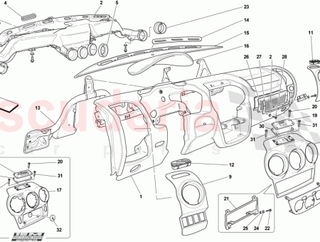 Photo of CPL DASHBOARD MIT INSTRUMENTEN SCHWARZ ALC…