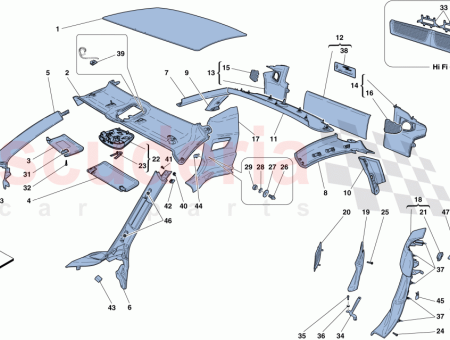 Photo of LINKE SEITE HECKSCHEIBENVERKLEIDUNG…
