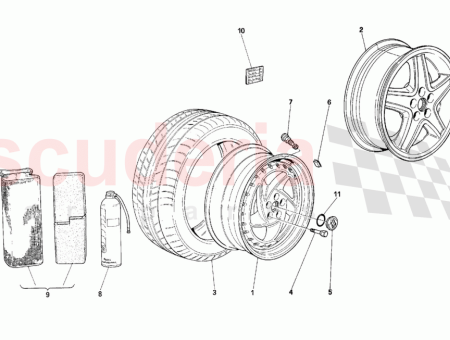 Photo of RECHTE SEITE AUFBAUFELGE VORNE…