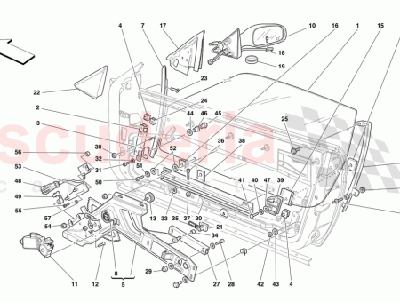 Photo of LINKER SEITENSTECKER MIT SENSOR FFNUNG…
