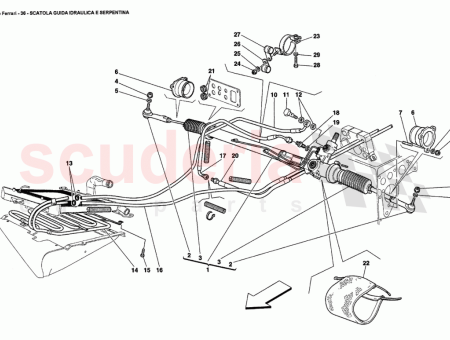 Photo of LEITUNG VOM LENKGETRIEBE ZUR K HLSCHLANGE…