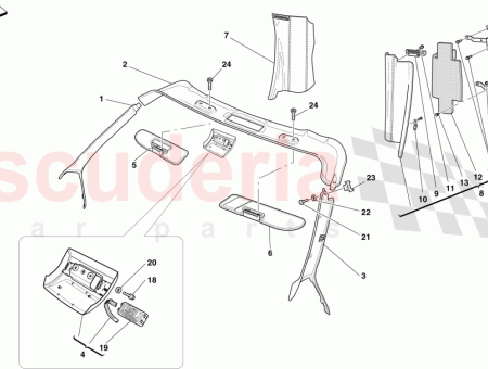 Photo of LINKE SEITE OBERE HALTERUNG…