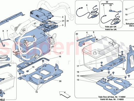 Photo of BATTERIE HAUPTSCHALTER BEFESTIGUNGSB GEL…