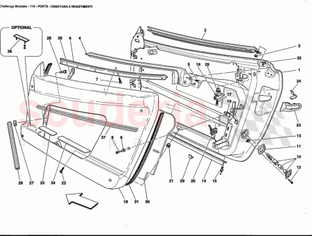 Photo of LINKE DICHTUNG INNERER GLASABSTREIFER…