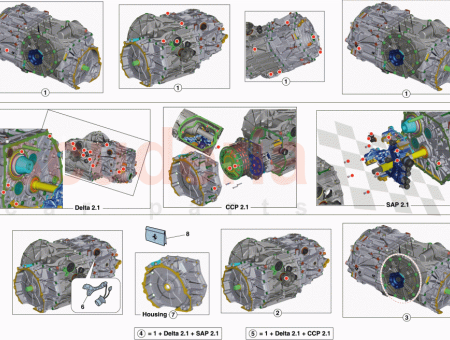 Photo of STUFE 1 6 GETRIEBE BERHOLUNGSSERVICE KIT…