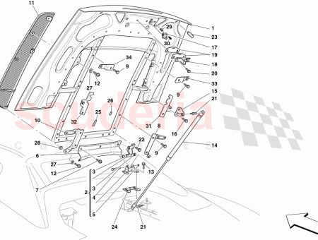 Photo of RH REAR BRACKET…