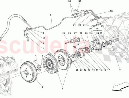 Photo of KUPPLUNGSSTEUERUNGSSCHLAUCH…
