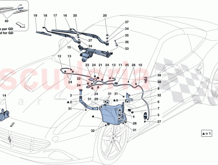 Photo of WINDSCHUTZSCHEIBENWISCHER MIT MOTOR UND GEST NGE…