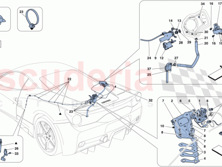 Photo of HALTERUNG F R MOTORRAUMDECKELGRIFF…