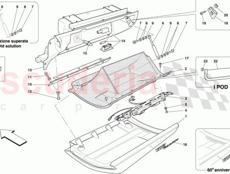 Photo of HANDSCHUHFACHDECKEL R CKWAND…