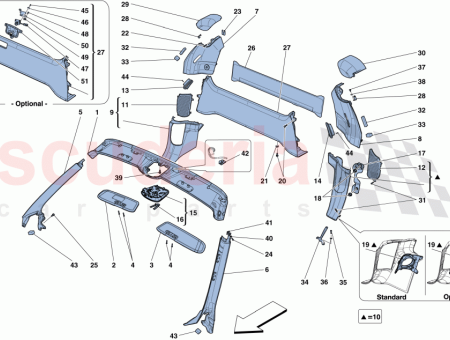 Photo of VERKLEIDUNG DER LINKEN WINDSCHUTZSCHEIBENS ULE…