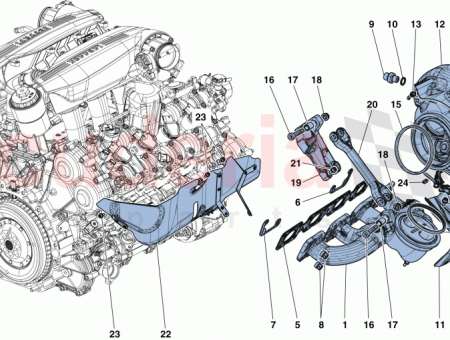 Photo of TURBO KAT WANDLER FLANSCH DICHTUNG…