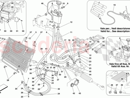 Photo of LEITUNG VON DER SERVOLENKUNGSPUMPE ZUM LENKGETRIEBE…