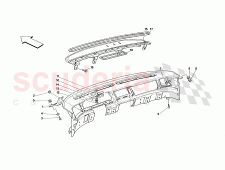 Photo of GEPOLSTERTES ARMATURENBRETT…