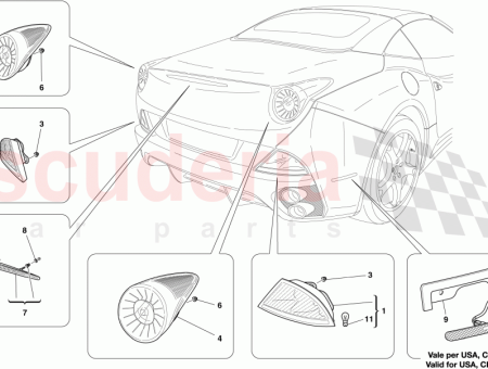 Photo of RECHTE R CKLEUCHTE FAHRBARE SEITE…