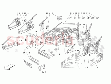 Photo of KOMPLETT LINKE SEITE SEITLICHES GITTER VORNE…