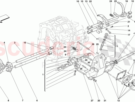 Photo of KOMPLETTE INNENVERKLEIDUNG DER GETRIEBESTEUERUNG…