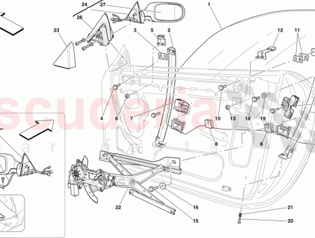 Photo of KOMPLETT LINKE SEITE FENSTERHEBER…