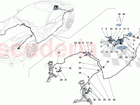 Photo of LEITUNG VON DER VORDEREN SEKTION ZUM BLOCK…