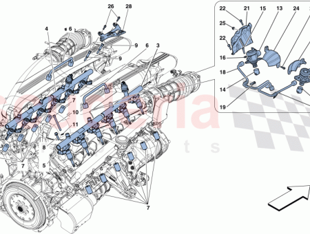 Photo of PUMPENABDECKUNG UNTER DEM LINKEN PLENUM…