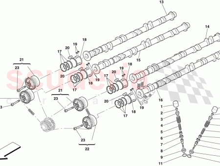 Photo of BEFESTIGUNGSBUCHSE F R VARIABLEN VENTILSTEUERUNGSEINSTELLER…