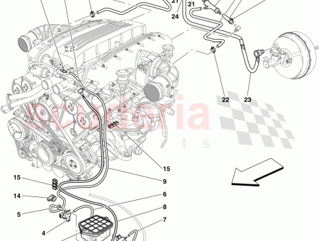 Photo of LINKE SEITENLEITUNG KOMPLETT MIT KAISER VENTIL…