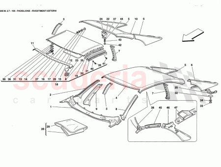 Photo of LINKE SEITE DACH SEITENTR GERRAHMEN…